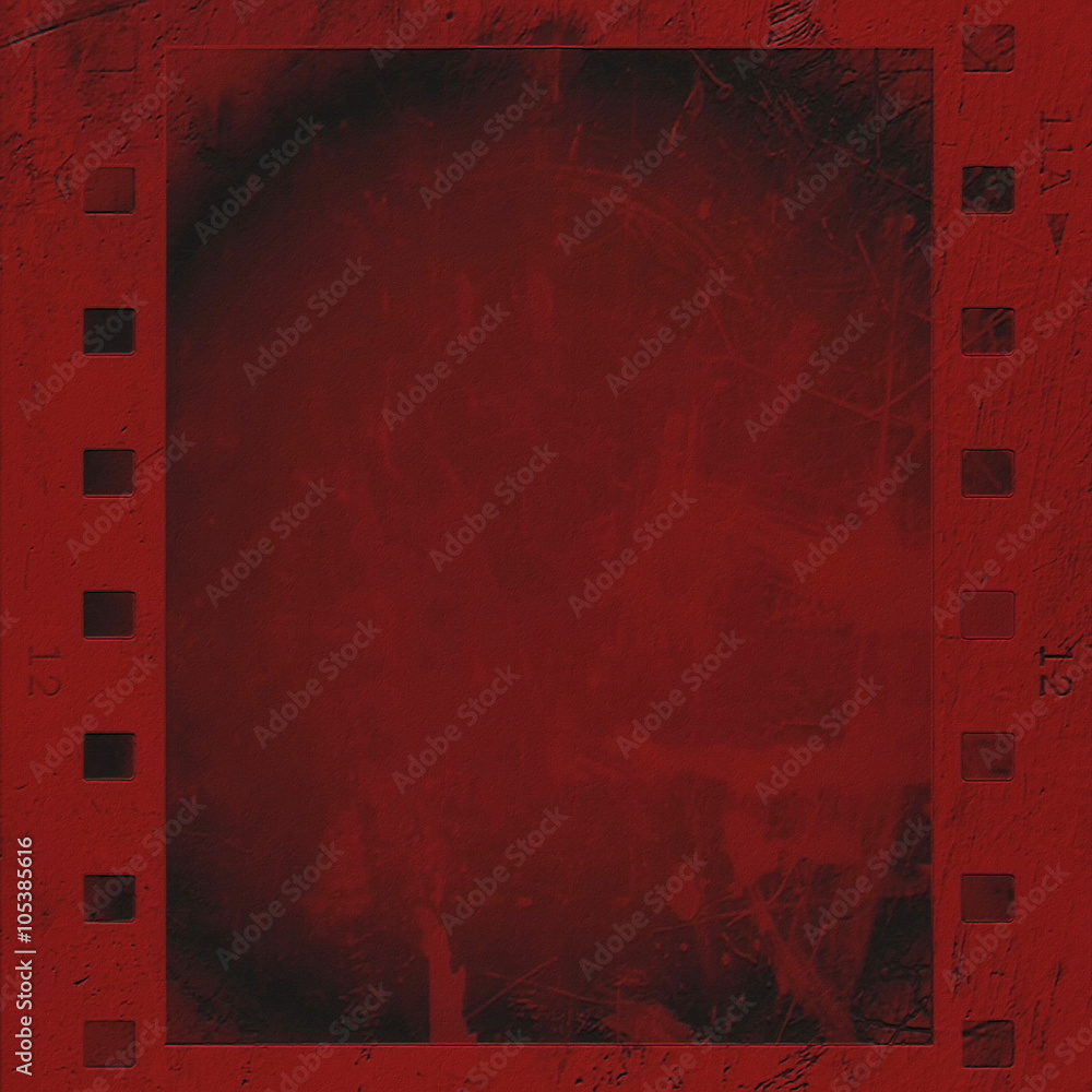 Naklejka premium grunge film strip background