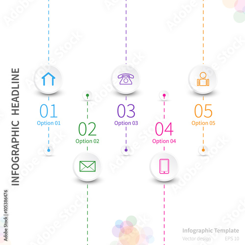 infographic template design