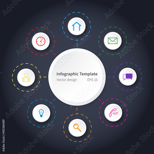 infographic template design