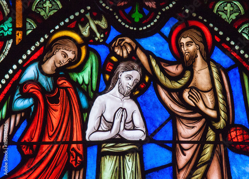 Baptism of Jesus by Saint John the Baptist