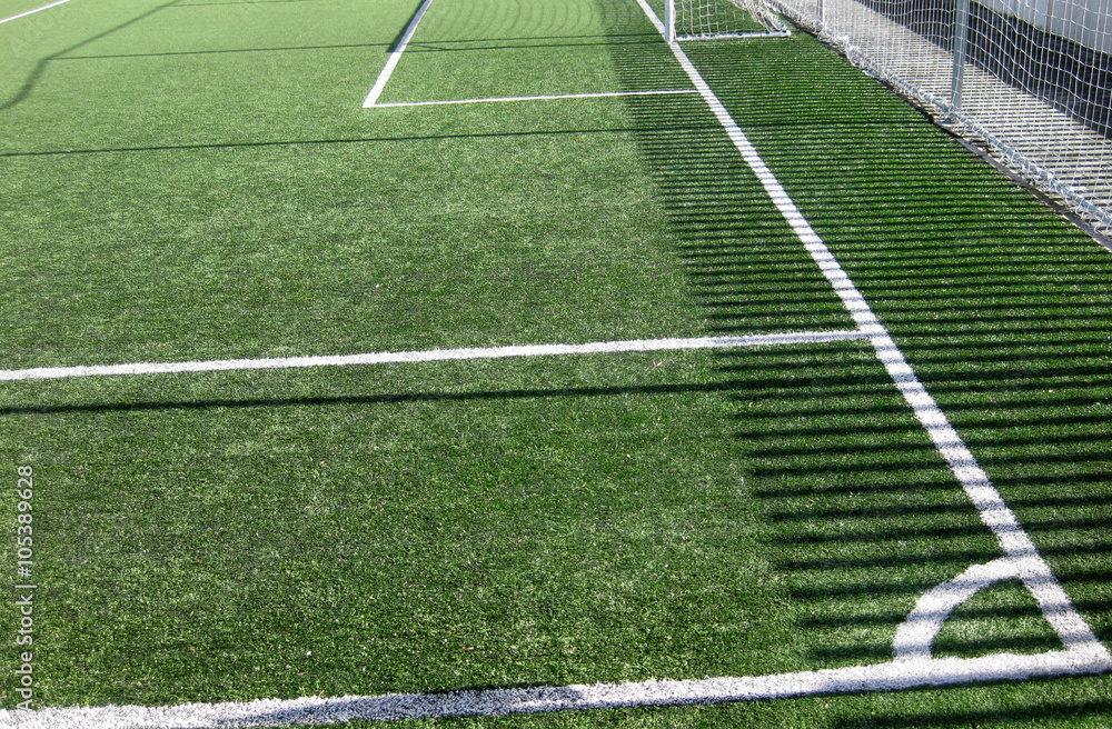 Fototapeta premium Campos de fútbol. 