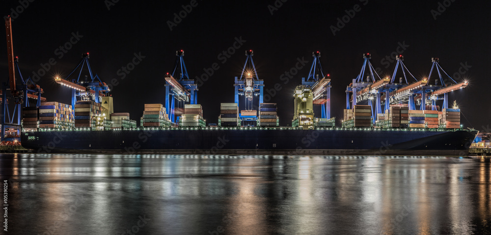 Container Ship Port