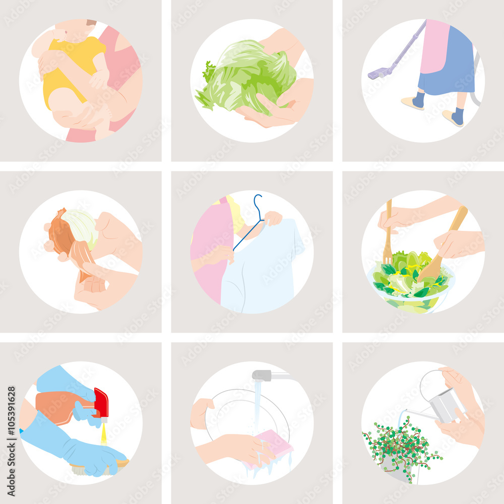 Fototapeta premium 家事