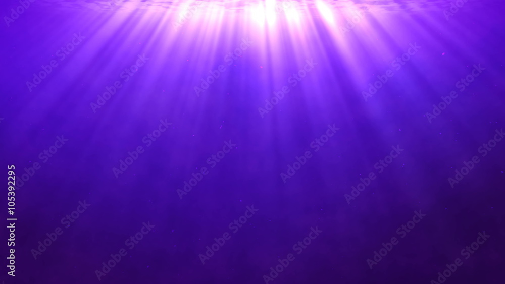 Divine light shining from above on a purple background with dust particles floating around. Seamlessly loopable animation. Divine light shining from above on a purple background with dust particles floating around. Seamlessly loopable animation.