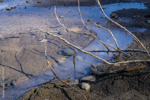 Ice on Beach