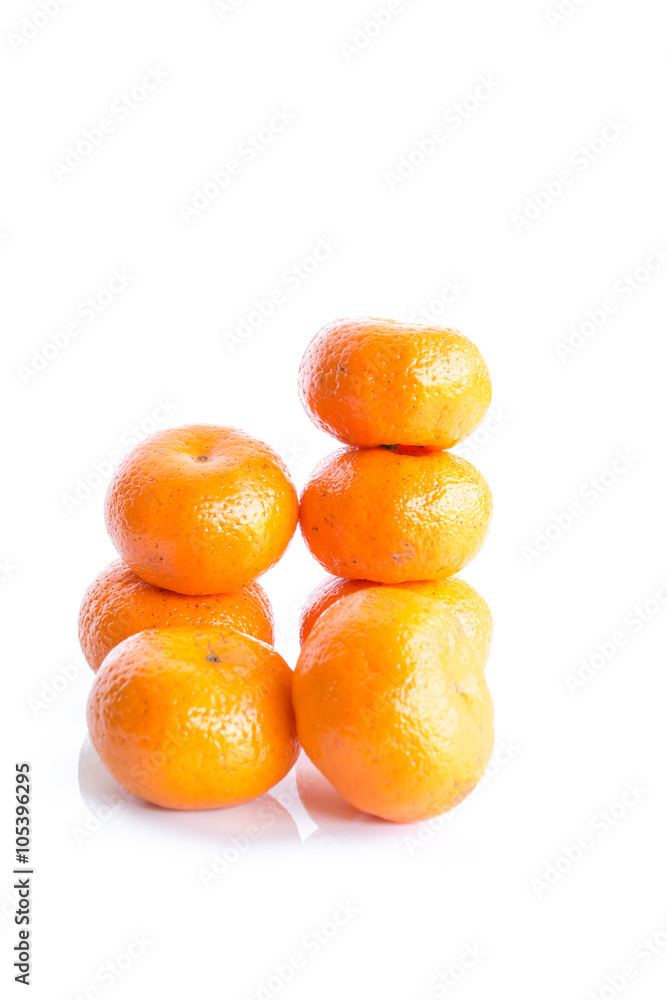 Orange isolated on white background Orange isolated on white background