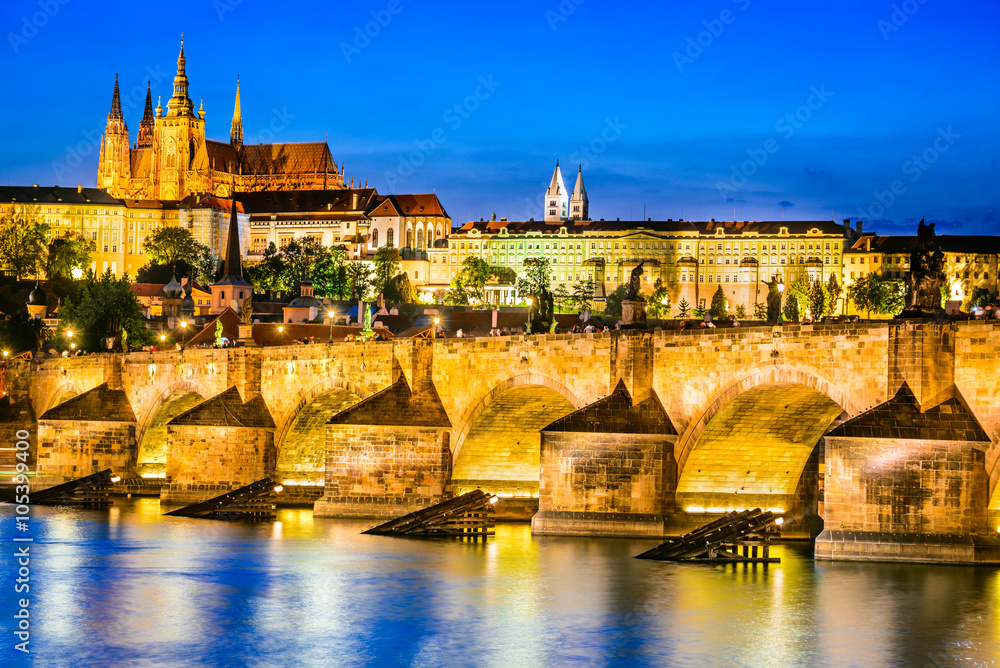 Charles Bridge, Prague Castle, Czech Republic