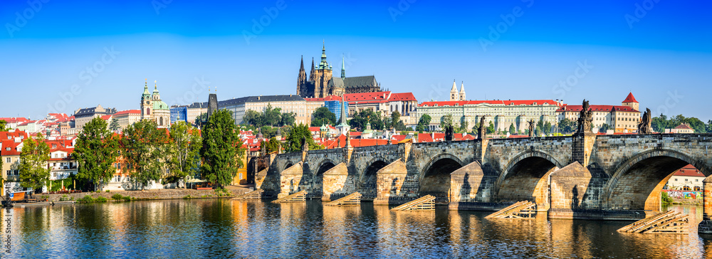 Fototapeta premium Praga, Most Karola, Republika Czeska