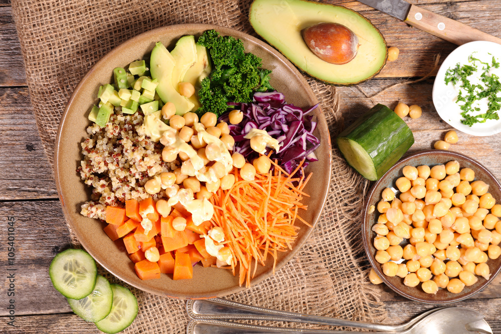 vegetarian bowl salad vegetarian bowl salad