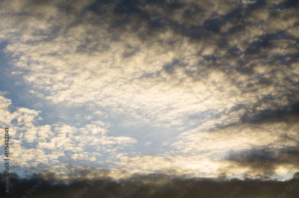 Obraz premium Dramatic Clouds Background