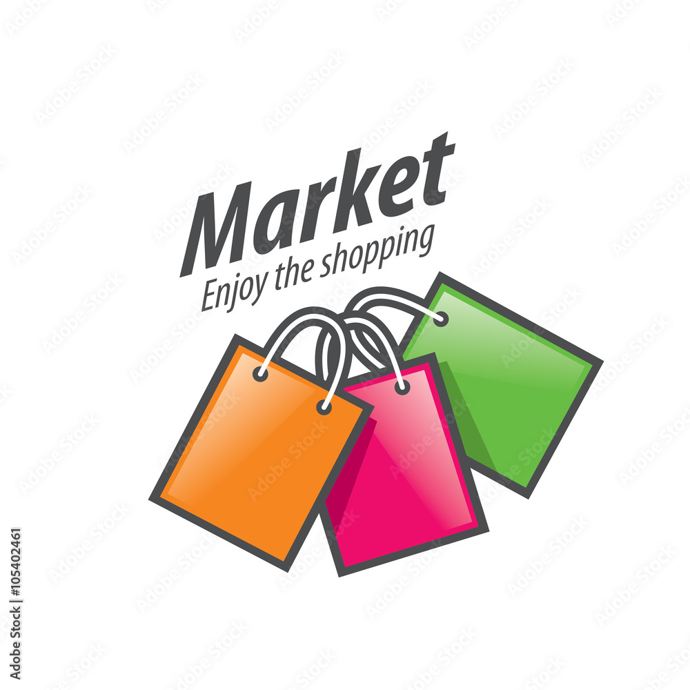 vector shopping logo vector shopping logo