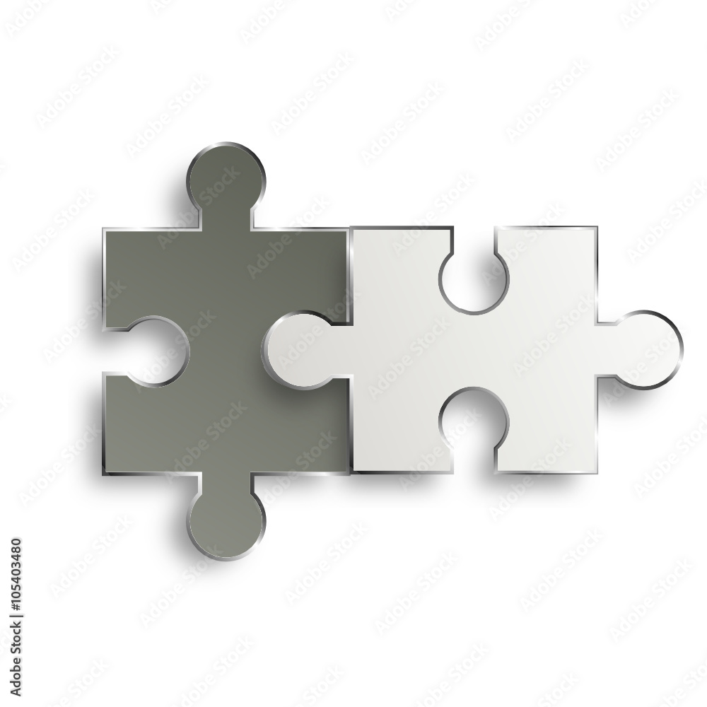 puzzle grau weiß Elemente Symbol zeichen puzzle grau weiß Elemente Symbol zeichen