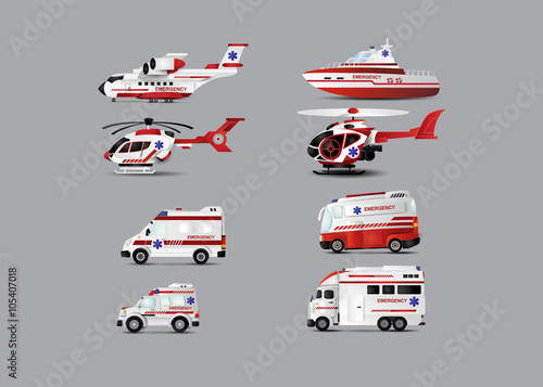 transportation of ambulance