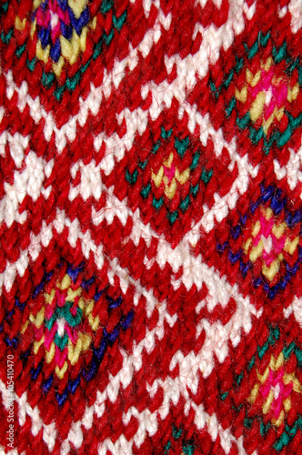 traditional  textile colors of macedonia , texture