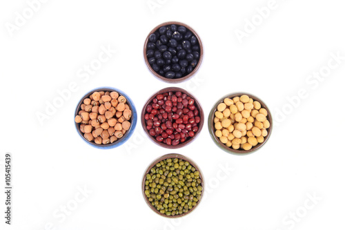 collection of legumes