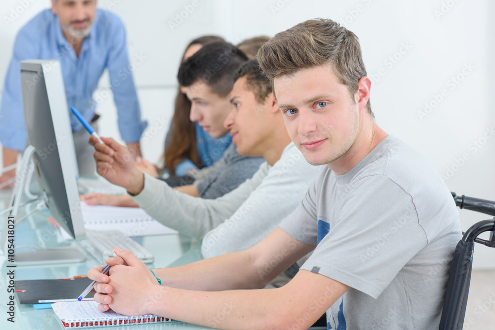 Obraz premium classroom scene