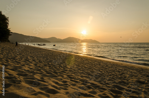 Sonnenuntergang am Strand