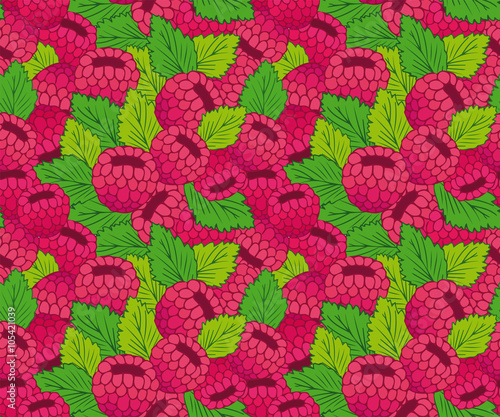 RASPBERRY PINK SUMMER PATTERN 5