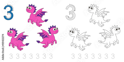 Tracing worksheet for figure 3