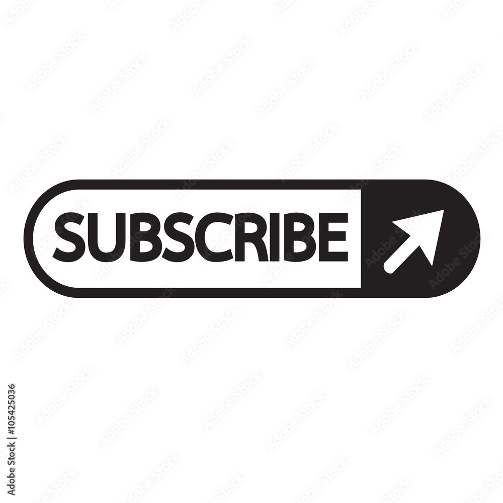 Subscribe icon symbol Illustration design Subscribe icon symbol Illustration design