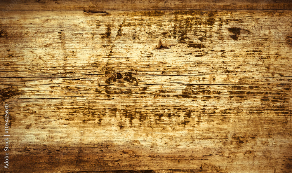 Fototapeta Retro brown wood panel planks texture