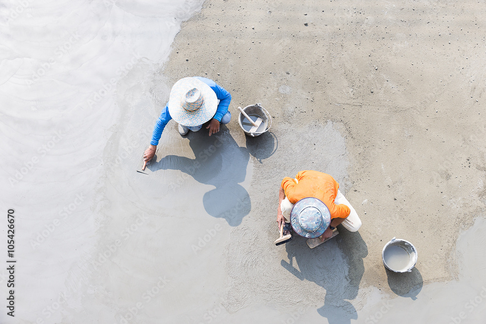 Floor plaster cement Floor plaster cement