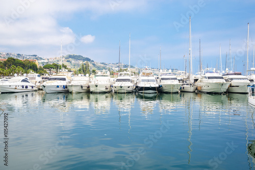 Harbour in Sanremo, Italy © anilah