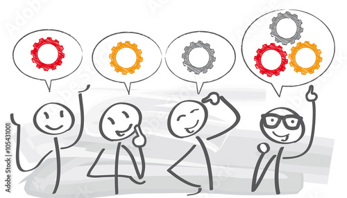 Brainstorming im Team