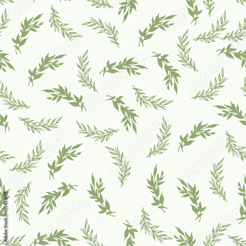 Foliage seamless pattern