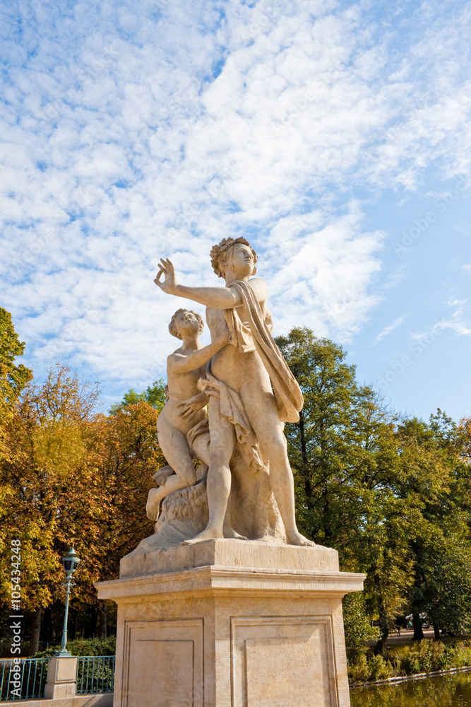 Sculpture in Lasienki Krolewskie Park (Royal Bath Park)