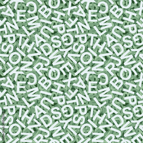 seamless letters background