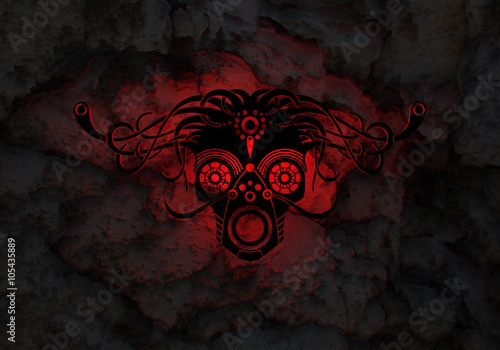 Surreal colorful background