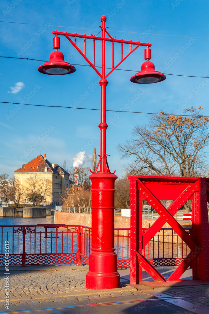 Naklejka premium Wroclaw. Sandy Bridge.