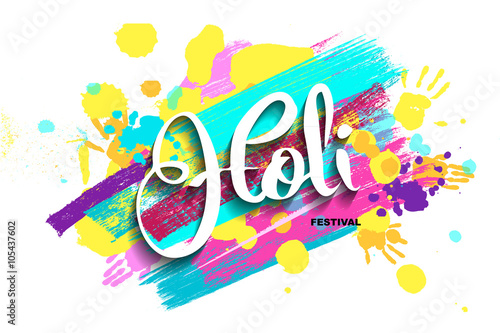 Happy Holi background