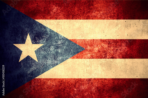 flag of Puerto Rico photo