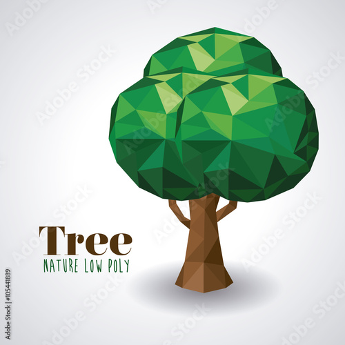nature low poly design 