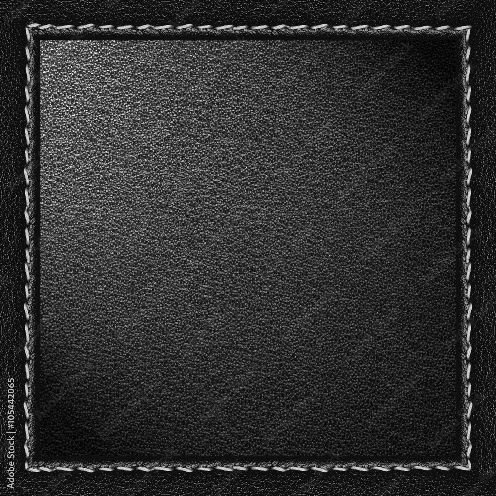 Fototapeta premium black leather background