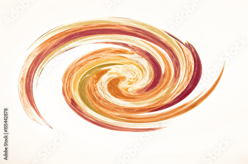 Colourful spiral background, abstract