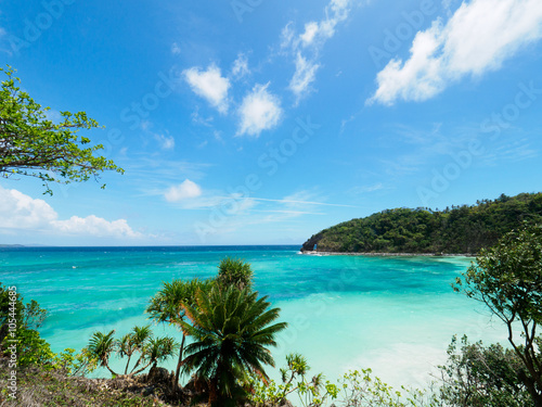 Beautiful beach in Boracay, Philippines