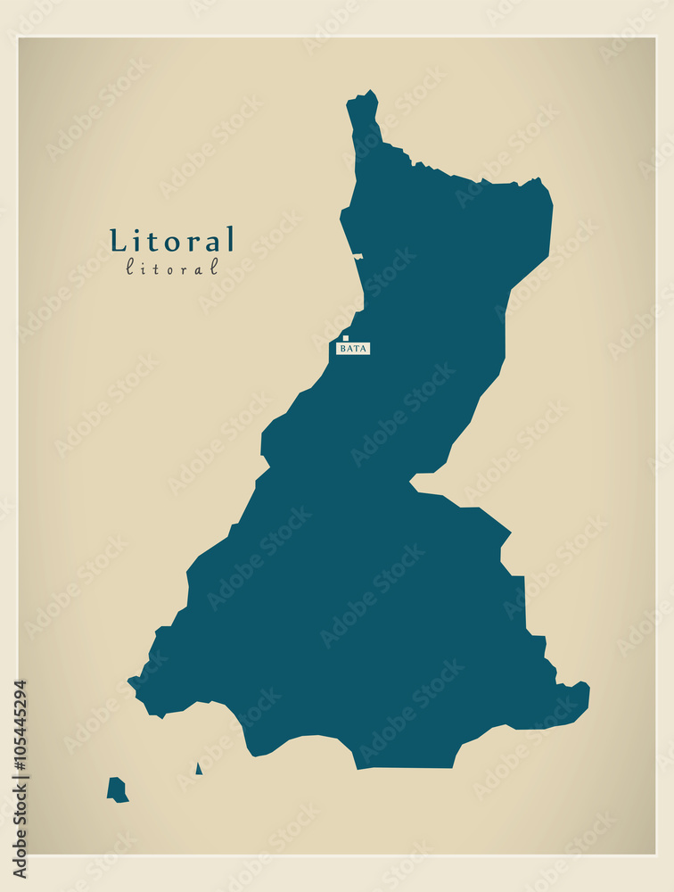 Modern Map - Litoral GQ