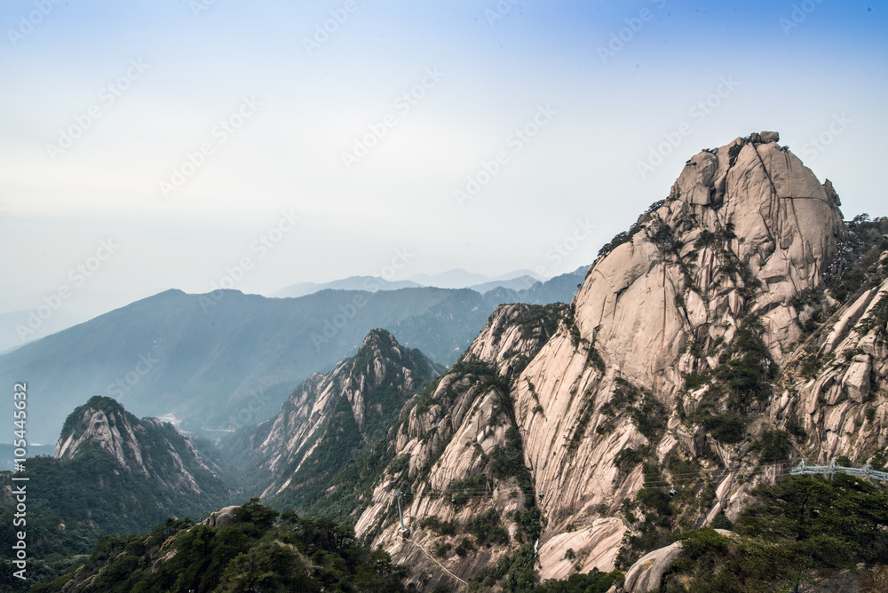 Huang Mountain(yellow mountain),Anhui,China