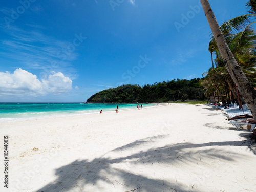 Fototapeta Naklejka Na Ścianę i Meble -  White beach in Boracay, Philippines