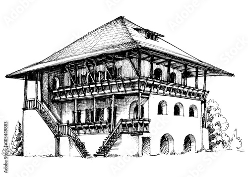 House exterior drawing