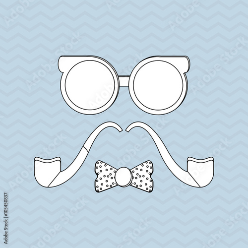 Hipster style design 