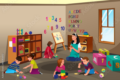 Kids in Preschool
