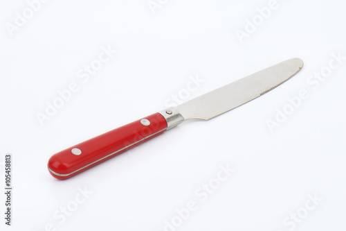 red-handle table knife