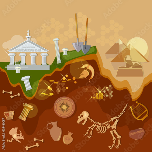 Archeology treasure hunters ancient artifacts archaeological