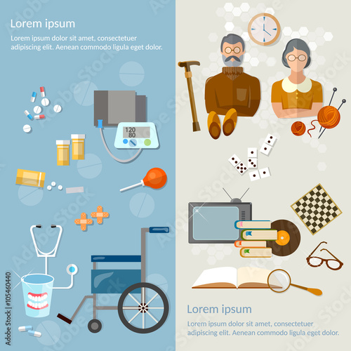Nursing home pensioners and hobbies social protection