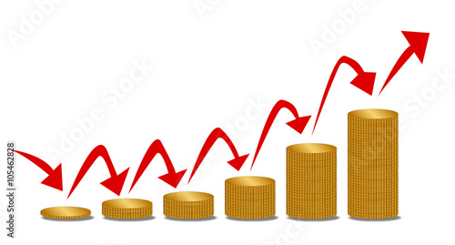 Rising Money Steps