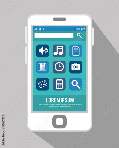 mobile infographic design